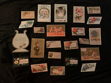 1870’s - 1880’s Victorian Trade / Business Cards Lot of 23 picture