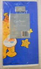 Vintage CARE BEAR Plastic Birthday Party Tablecloth American Greetings Reusable  picture