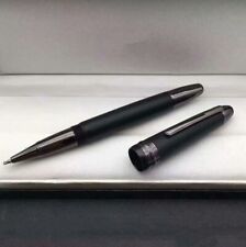 Luxury MB149 Resin Series Matte Black+Black Clip 0.7mm Rollerball Pen No Box picture