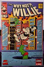 C2E2 Why Not? Willie #1 Rampage Arcade Variant Raphael With COA Limited 300 picture
