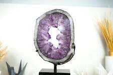 Super-Quality Amethyst Portal with Large Deep Purple Amethyst Druzy - Dual-Sided picture