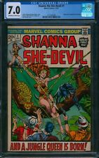 Shanna the She-Devil #1 (1972) 🌟 CGC 7.0 🌟 1st Appearance Marvel Graded Comic picture