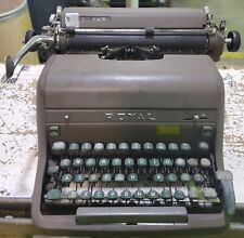 Antique Vintage 1940s ROYAL Typewriter  MAGIC MARGIN Touch Control Missing J key picture
