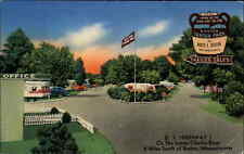Boston Massachusetts MA Route 1 Boston Trailer Park Vintage Postcard picture