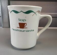 Vintage  Sears Restaurants Coffee Mug Syracuse  Coffee Mug Cup Ivory 8 oz 1974 picture
