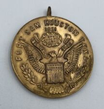 Vintage 1931 Fort Sam Houston Texas Medal/Award Eighth Corps Area 33.8mm picture
