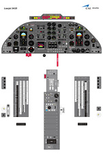 Learjet 24/25 Cockpit Poster 24in x 36in picture