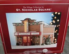 St Nicholas Square “Main Street Movie Theater” Illuminated Christmas Village picture