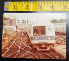 Long Island Railroad 1968-73 Budd M-1 Electric Commuter Train Photo - Vintage picture