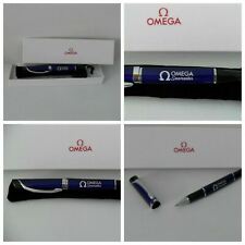 OMEGA Seamaster Pen - Promotional Logo Pen - Felt  Pen Tote & Gift Box - NEW picture