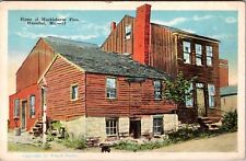 Postcard Illustration Huckleberry Finn Home Hannibal Missouri MO 1927 picture