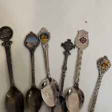 Lot of 6 Vintage Souvenir Collector Spoons picture