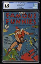 Famous Funnies #82 CGC GD/VG 3.0 Off White to White Buck Rogers Robot Cover picture