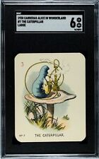 1930 Carreras Alice in Wonderland The Caterpillar #7 SGC 6 picture