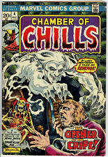 CHAMBER OF CHILLS #4 May 1973 Marvel Comics Book Frank Brunner VG 4.0 picture