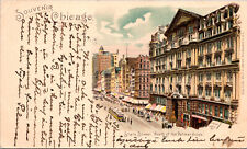 CHICAGO, ILLINOIS - STATE DTREET - PALMER HOUSE - 1901 UNDIVIDED BACK POSTCARD picture
