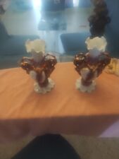 Set Of Art Vases Sea Life Extremely Rare picture