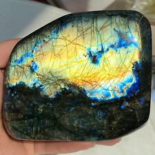 2.71LB Natural Gorgeous Labradorite Quartz Crystal Stone Specimen Healing L13 picture