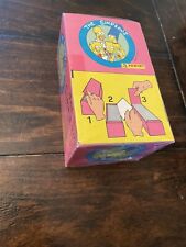 (1) Sealed Box 1991 Panini the Simpsons (100 packs) picture