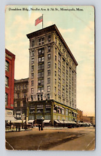 Antique Old Postcard DONALDSON BLDG Nicollet Ave Minneapolis MN 1910 picture