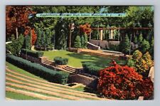 Montclair NJ-New Jersey, Amphitheatre, Antique, Vintage c1957 Souvenir Postcard picture