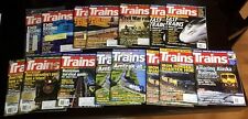 2011 Trains Magazine Lot of 15 Duplicates & Missing Sept Oct Nov Locomotives picture