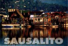 Sausalito, CA California  HOUSEBOATS~View From Water  MARIN COUNTY  4X6 Postcard picture