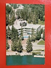 Vintage UNUSED Postcard~ALBERTA Canada~ BOW VIEW MOTOR LODGE Motel  BANFF picture