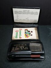 Vintage 1968 Advertising Gift Gas Oil Station Fuel Wallet Chippewa Falls WI Wis  picture