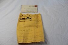  1906 Handwritten Letter With Original Cancelled Envelope Antique picture