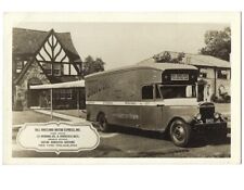 c1925 Bill Kneeland Motor Express Van Springfield Massachusetts MA RPPC Postcard picture