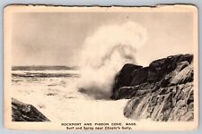 Rockport & Pigeon Cove Surf & Spray Chapin's Gully Mass C1907 Postcard F31 picture