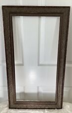 Antique Ornate Wood/Plaster Frame Victorian Gesso 16”x28” Inside 12”x24” picture