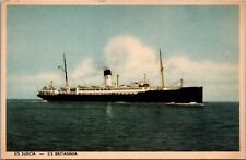SS Suecia SS Britannia Swedish Lloyd Ship Vintage Postcard 09.93 picture