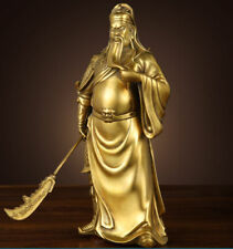 8.6 Inch Bronze Guan Gong Buddha Statue Wusheng Statue Home Decoration picture