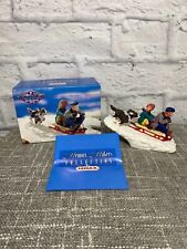 Lemax Racing Downhill - Memory Makers Collection 77008 Figurine 1997 Vintage picture