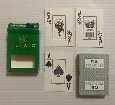 Gemaco Princess Jumbo Faces Casino Playing Cards - Casino Used Complete picture