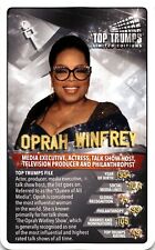 2019 Top Trumps Celeb Card   Oprah Winfrey  picture