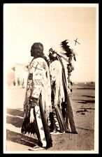 c1924 Post Card. Souix Indians. Pine Ridge S.D. With Prices Of Items On Back. picture