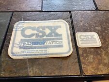 Large and Small CSX Transportation Decals picture