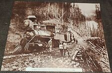 HISTORIC SILVERTON CO Classic View Of Silverton RR 2-8-0 Number 100 In 1888 picture