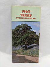Vintage 1969 Texas Official State Highway Map Brochure picture