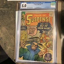 Tales of Suspense #48 CGC 5.0 1963 First Red & Gold Armor & Mr. Doll HUGE Key 🔑 picture