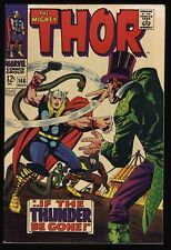 Thor #146 VF- 7.5 Origin Inhumans Stan Lee Jack Kirby Art Marvel 1967 picture