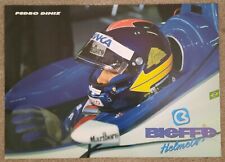 Vintage Poster 1997 Pedro Diniz Formula 1 Bieffe Danke Arrows Yamaha A18 Brazil picture