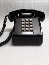 Vintage Stromberg Carlson Touch Tone Push Button Telephone Desk Black picture