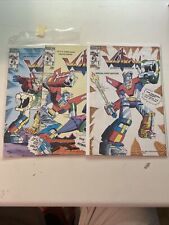 Voltron Defender of the Universe 1-3 Modern Comics 1984 1st Appearance Complete picture