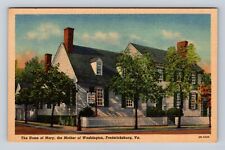 Fredericksburg VA-Virginia, Home of Mary, Mother of Washington, Vintage Postcard picture