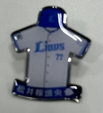 Seibu Lions Blue Series Pin Badge 2024 Manager Kazuo Matsui picture