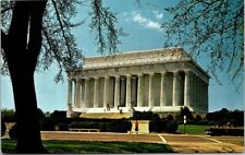 Lincoln Memorial Washington D.C. Vintage Chrome Postcard B4 picture